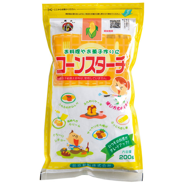 コーンスターチ 200g – 前原製粉公式オンラインショップ