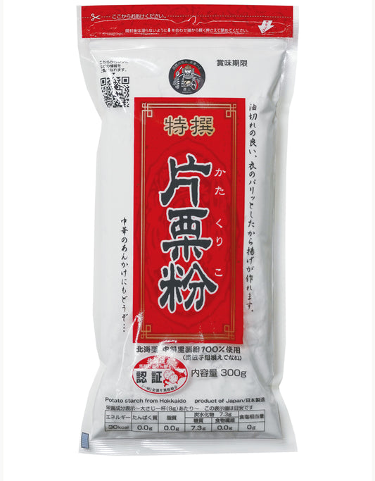 【北海道中斜里産100%】特選片栗粉 300g