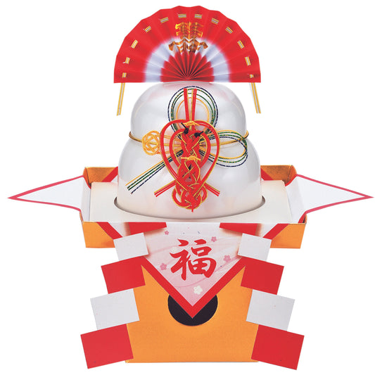 飾り付けの手間なし鏡餅 | 送料無料